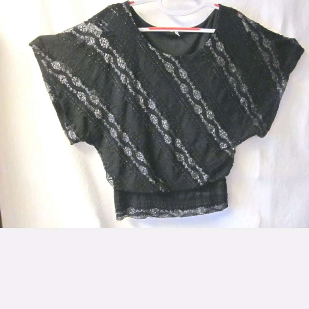 Ladies angel sleeve blouse